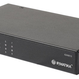 IPmatika IGW810, voip-шлюз 8 FXO